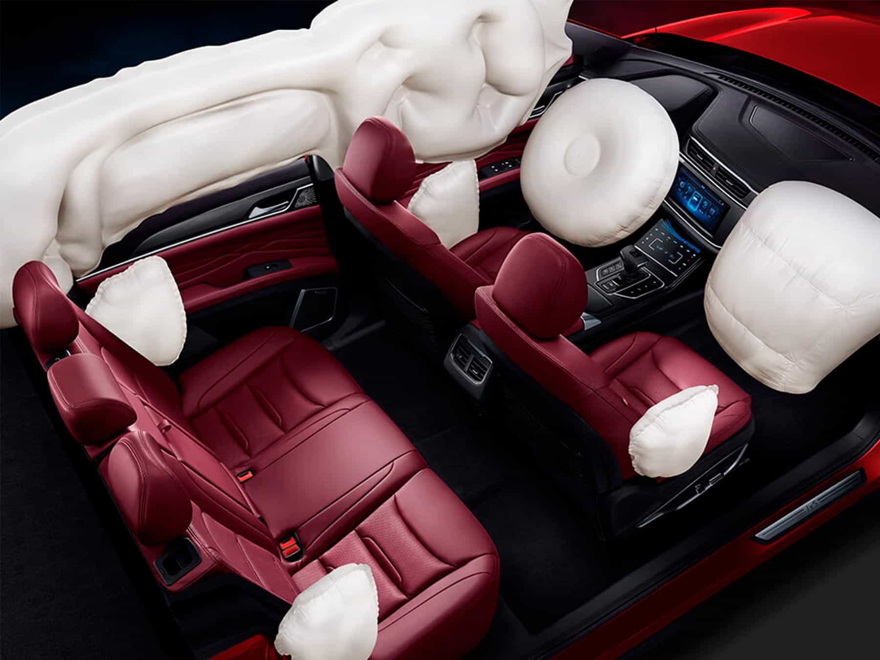 Airbags frontales y laterales